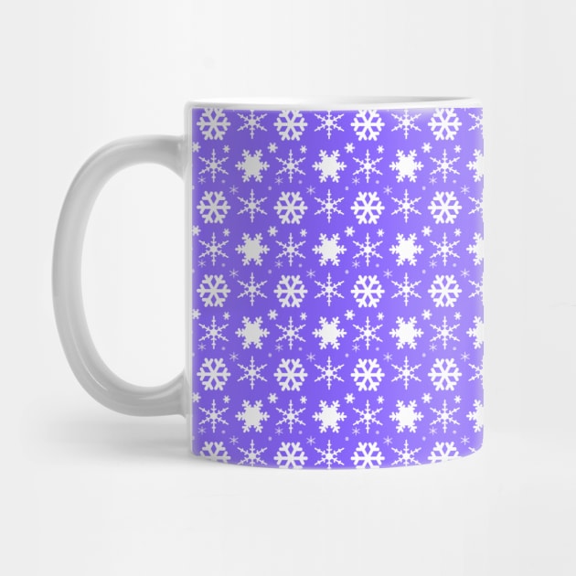 Snowflakes Lavender by BlakCircleGirl